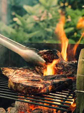 Приготування м'яса на грилі