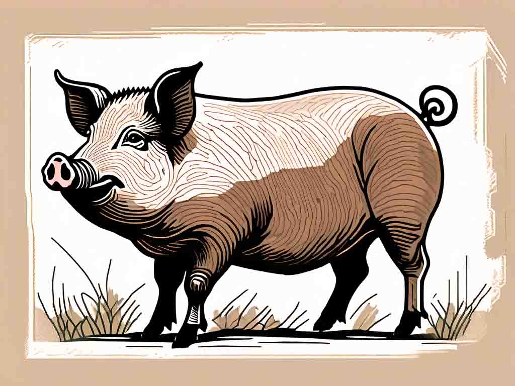 Свиня породи Мангалиця