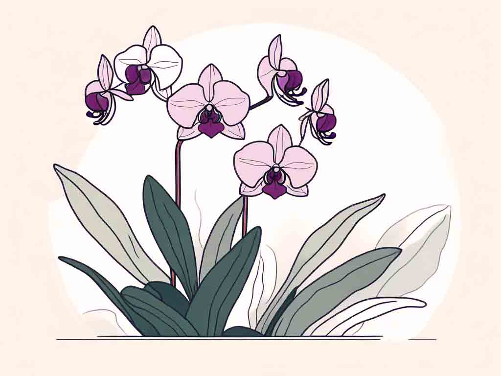щитівка на орхідеях